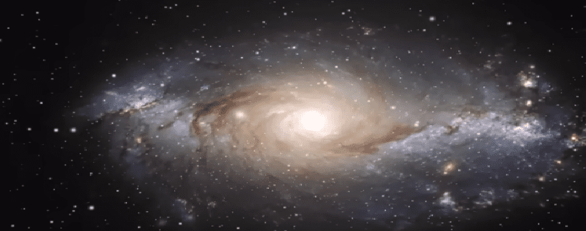 👉 Spiral galaxy with hidden dark matter structure observed by James Webb Telescope